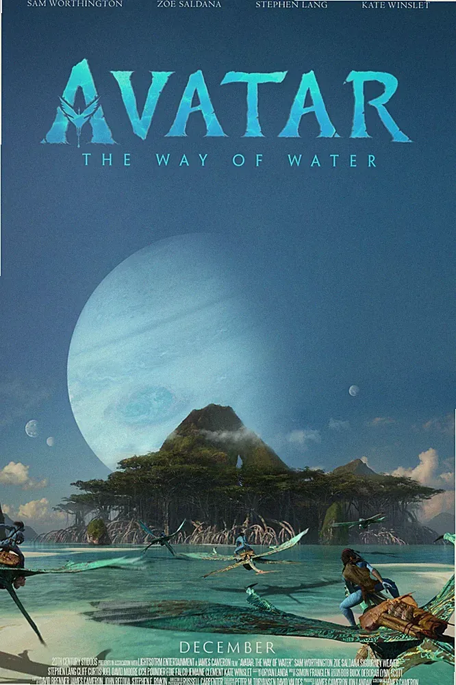 Avatar the Way of Water 41 Filmposter Kunstdruck Gaming Projektor Format Inspir