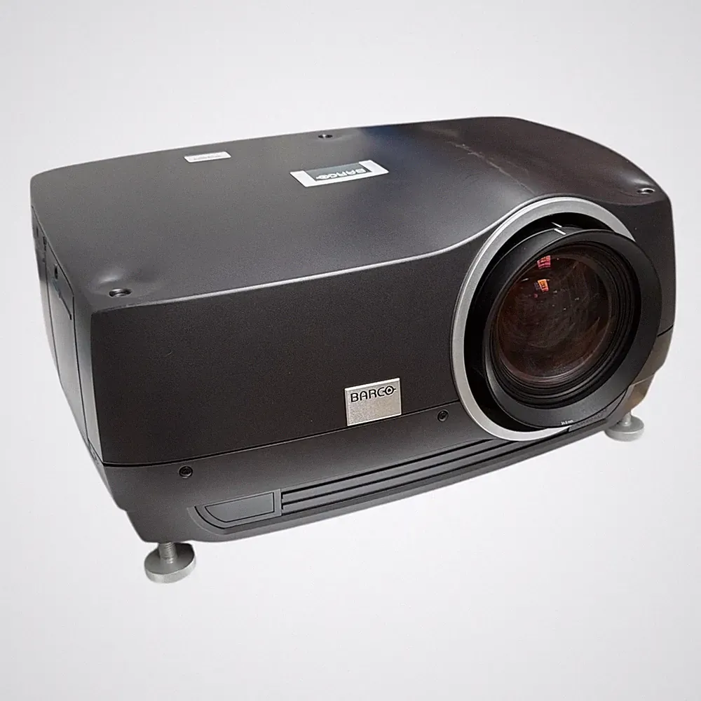 Barco F32 SX+ DLP Beamer 6100LU (Lampen unter 2000 Stunden) ohne Fernbedienung