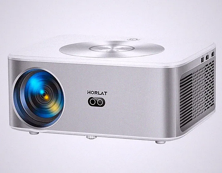 Beamer【1000 ANSI & Android TV】 HORLAT Beamer 4K Heimkino