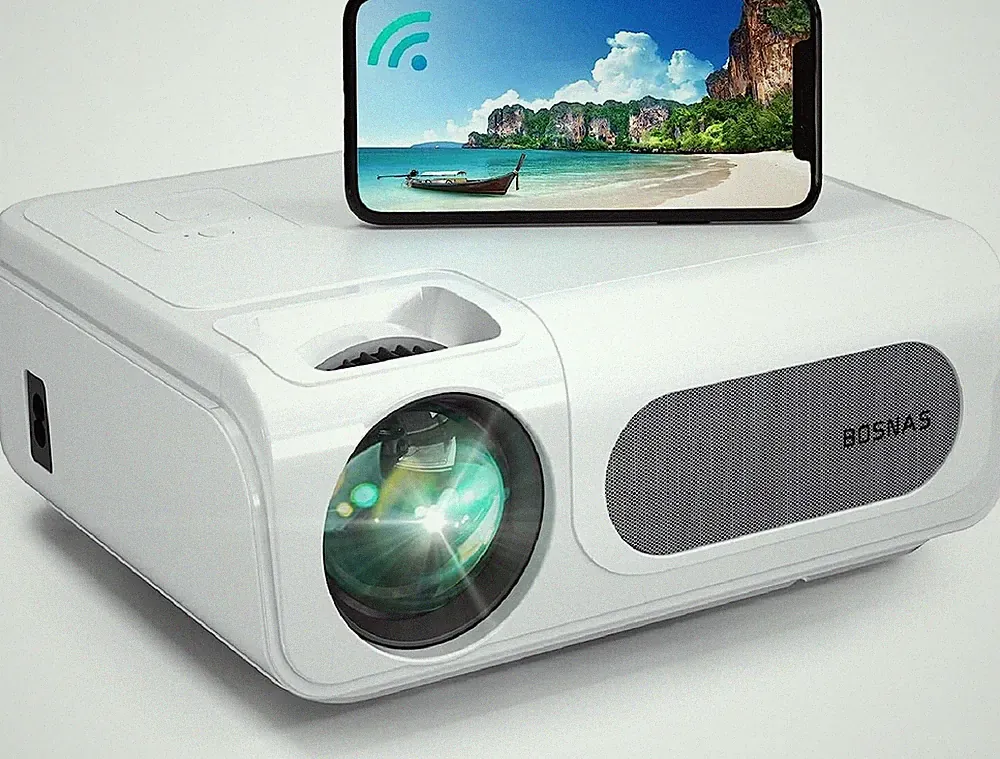Beamer 4K LED Projector 1080P 12000 Lumen Beamer Full HD 5G WiFi Bluetooth