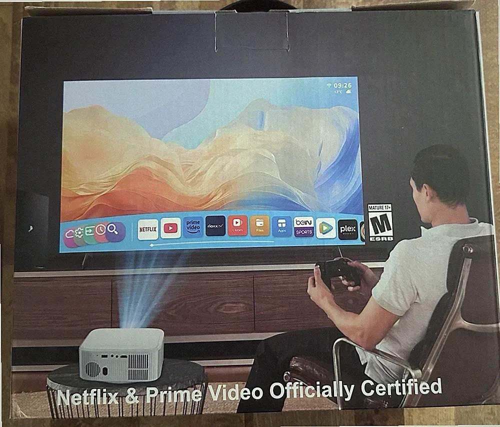 Beamer 4K Wifi & Bluetooth