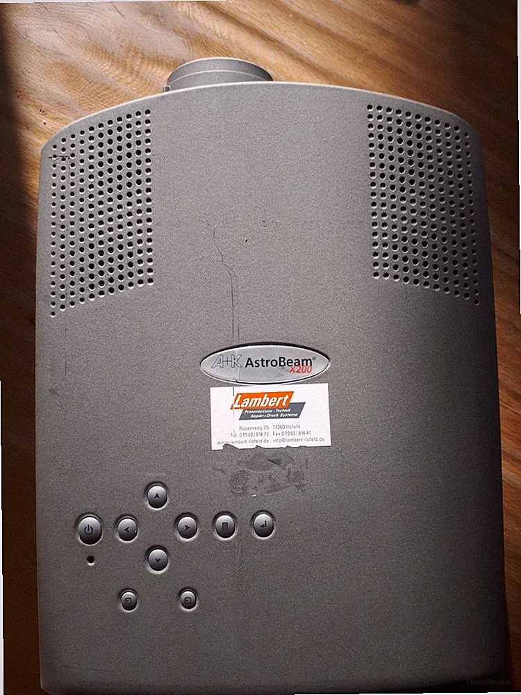 Beamer , A+K AstroBeam X200, Netz- u. Verbindungskabel zum Rechner, schw. Tasche