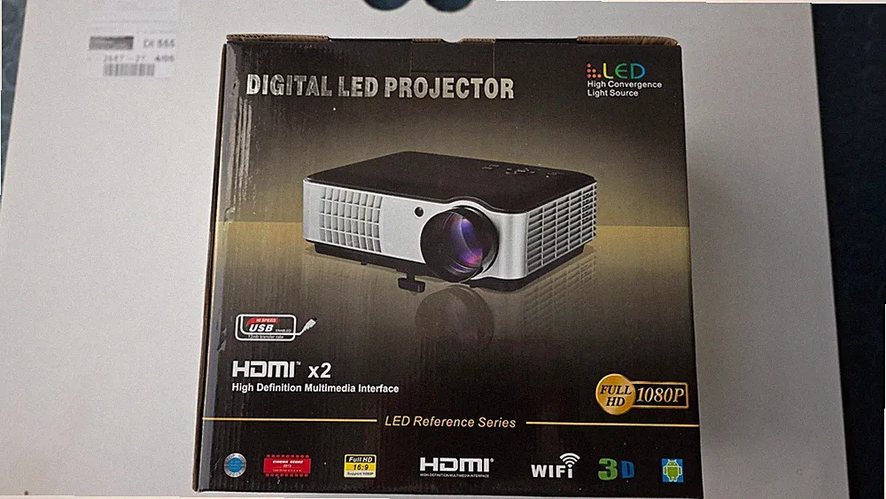Beamer Digital LED Projektor RD-804