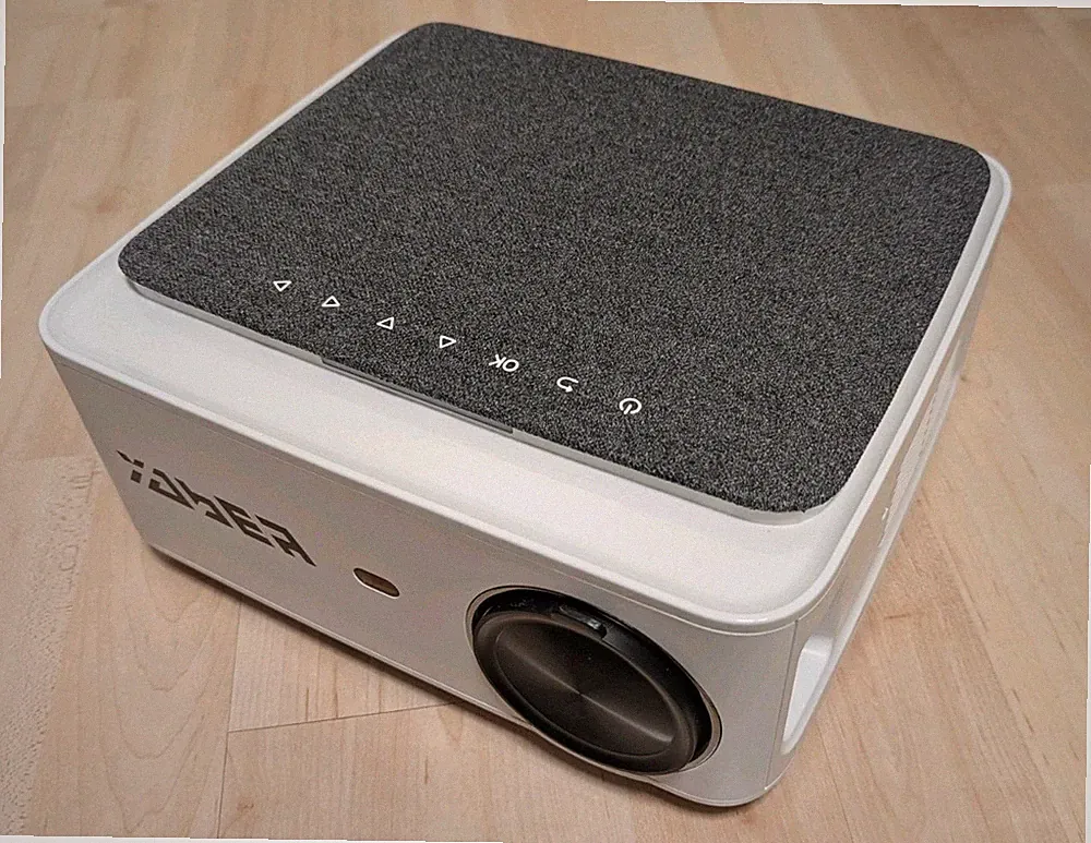 Beamer Full HD 1080P, YABER V6 WiFi Bluetooth Beamer Heimkino
