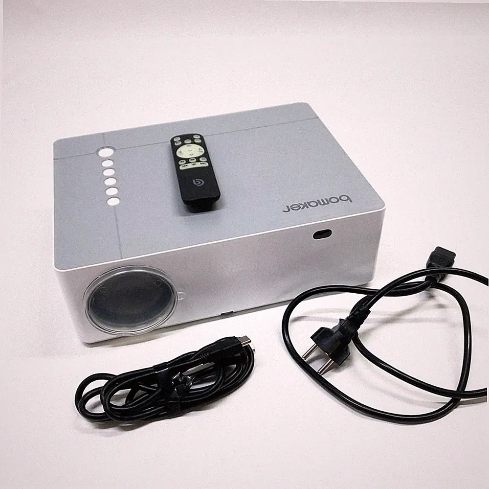 Beamer Full HD Native 1080P, 7200 Beamer 4K, LCD-Projektor für Heimkino oder
