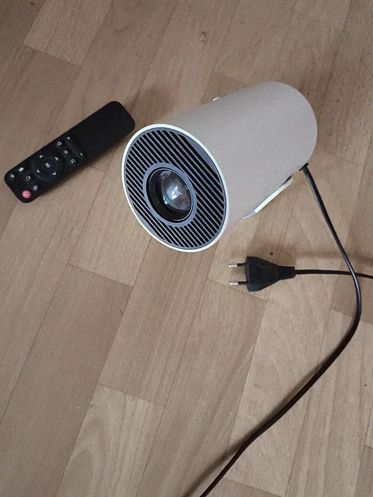 Beamer LED 1080P HD Heimkino Projektor, Mini Heimprojektor, Handy LCD