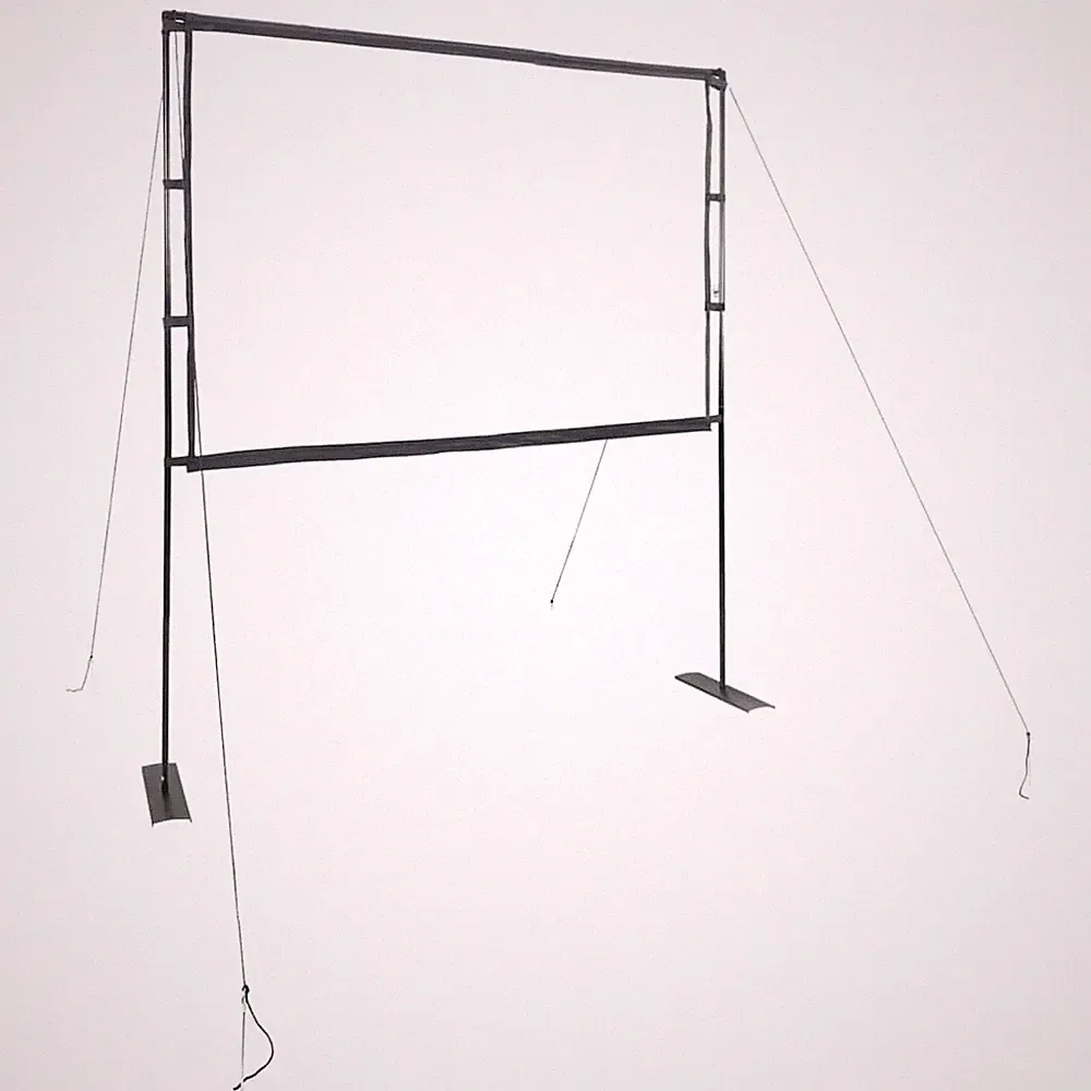 Beamer Leinwand mit Stativ Projektionsleinwand 84-120 Zoll