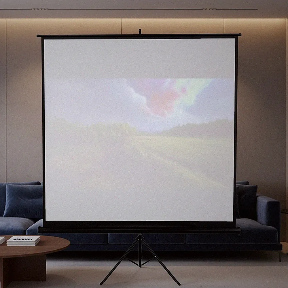 Beamer Leinwand Rolloleinwand Präsentationswand 110" 16:9 4:3 HDTV Heimkino