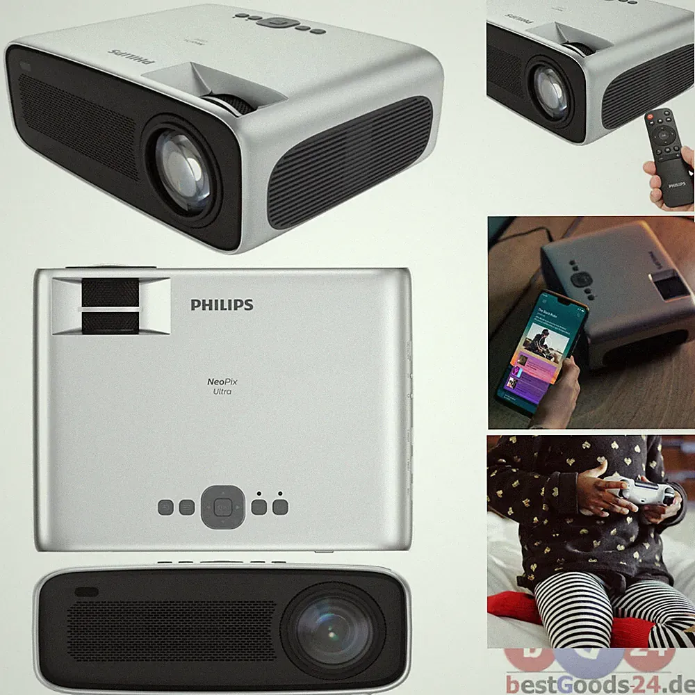 Beamer PHILIPS NeoPix Ace Full HD Projektor LED WLAN Bluetooth 2x HDMI VGA USB