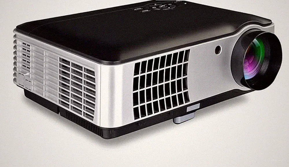 Beamer RD-806 1200LM 1280x800 Heimkino-LED-Projektor, HDMI, VGA, USB