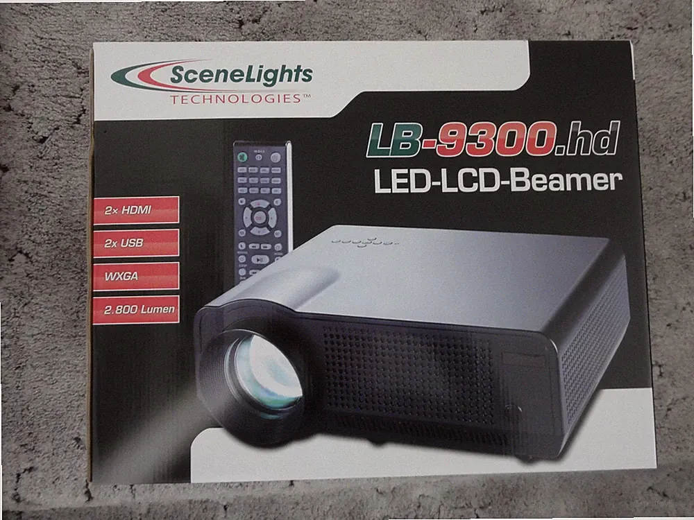 Beamer Scene Ligths LED-LCD- LB-9300.HD