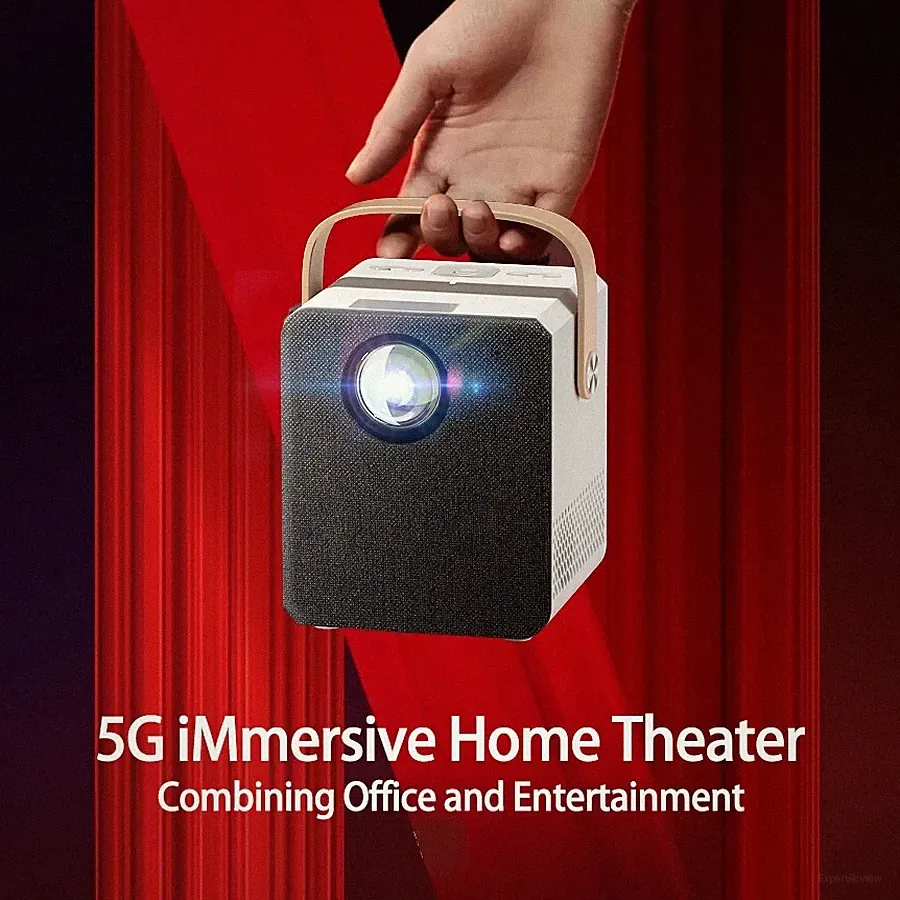 Beamer Smart 4k integriertes Android System, 5G WiFi