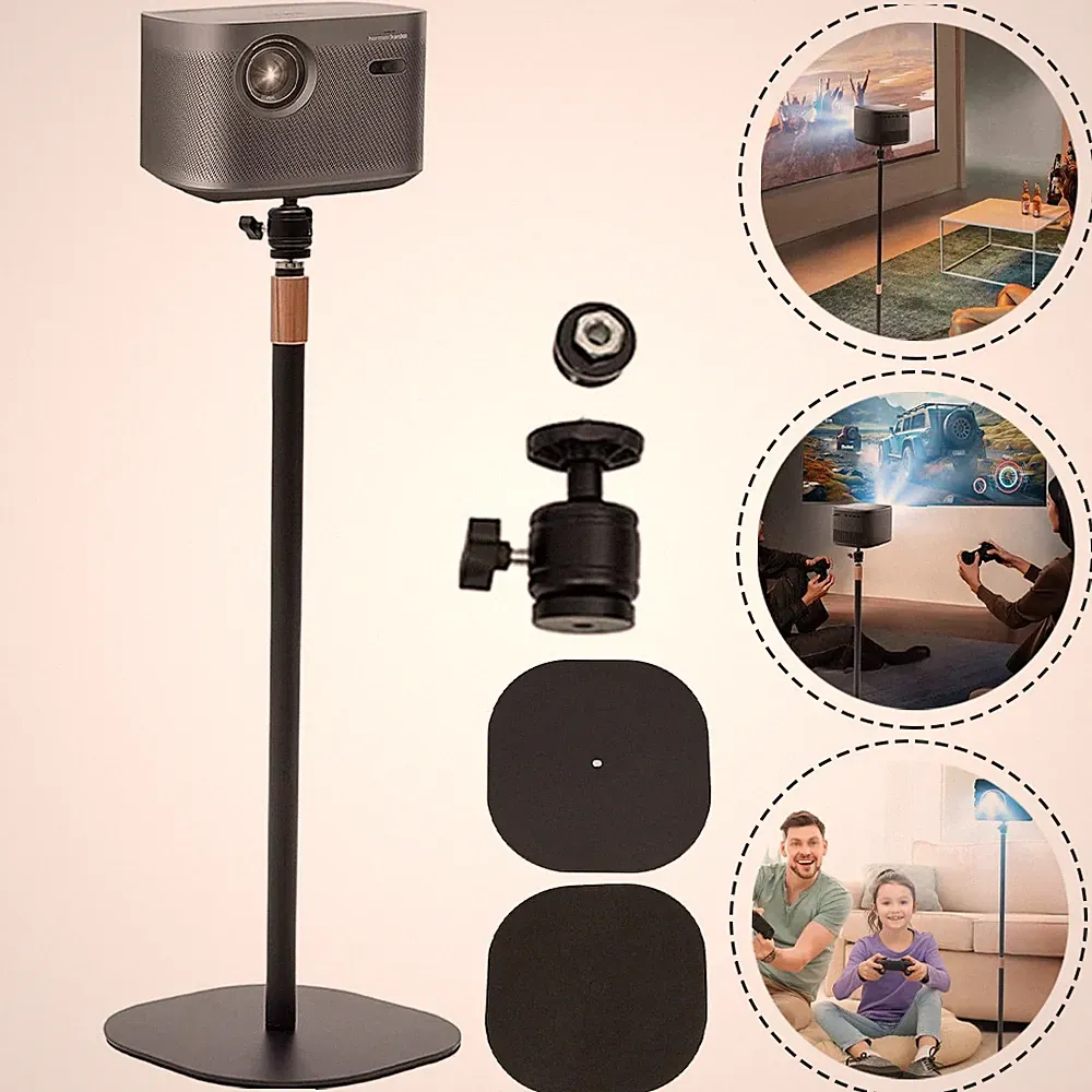 Beamer Ständer 63-127cm Projektorständer Höhenverstellbar Verstellbare Universal