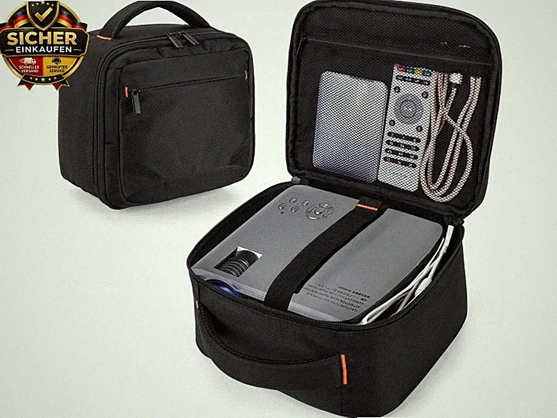 Beamer Tasche, Tragetasche für Mini Projektor, Projektortasche Kompatibel mit