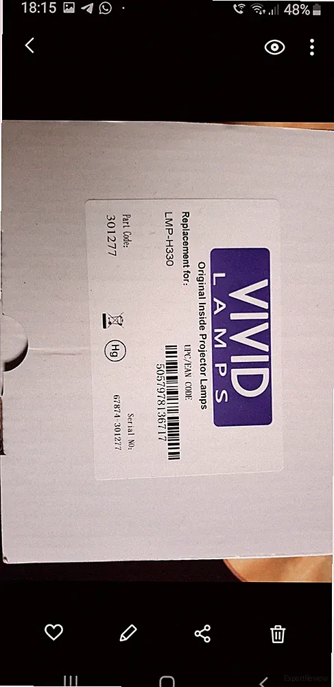 Beamerlampe für sony LMP-H300 Neu und unbenutzt