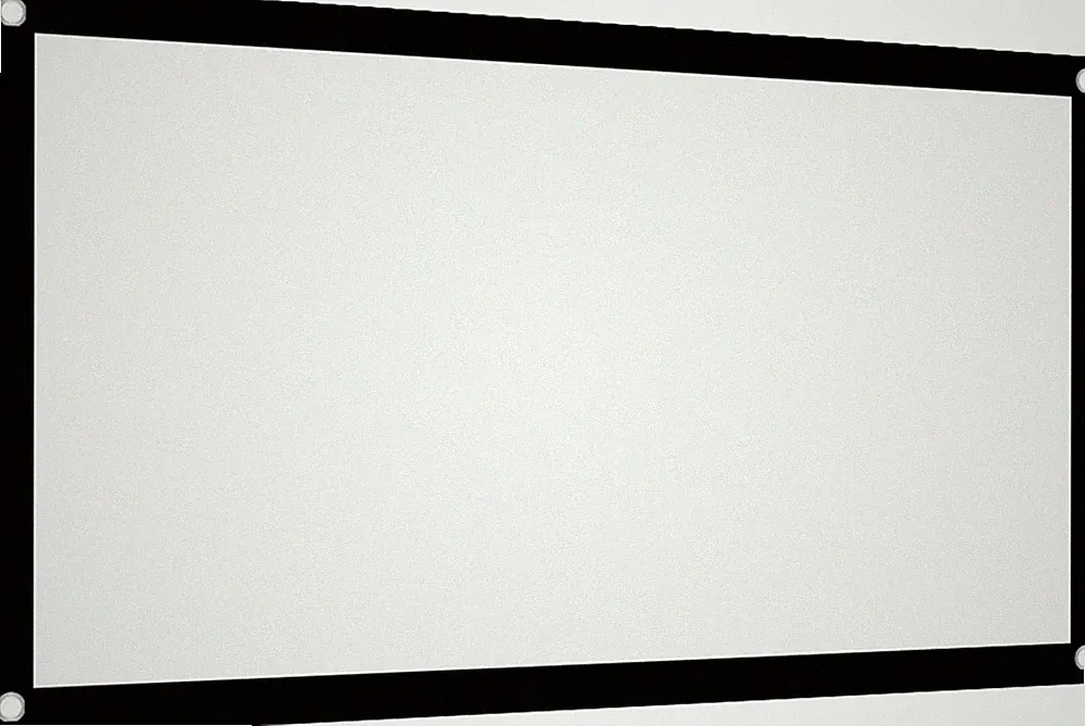 Beamerleinwand Polyester 40 Zoll Tragbar Stark Doppelseitige Projektion Innen...