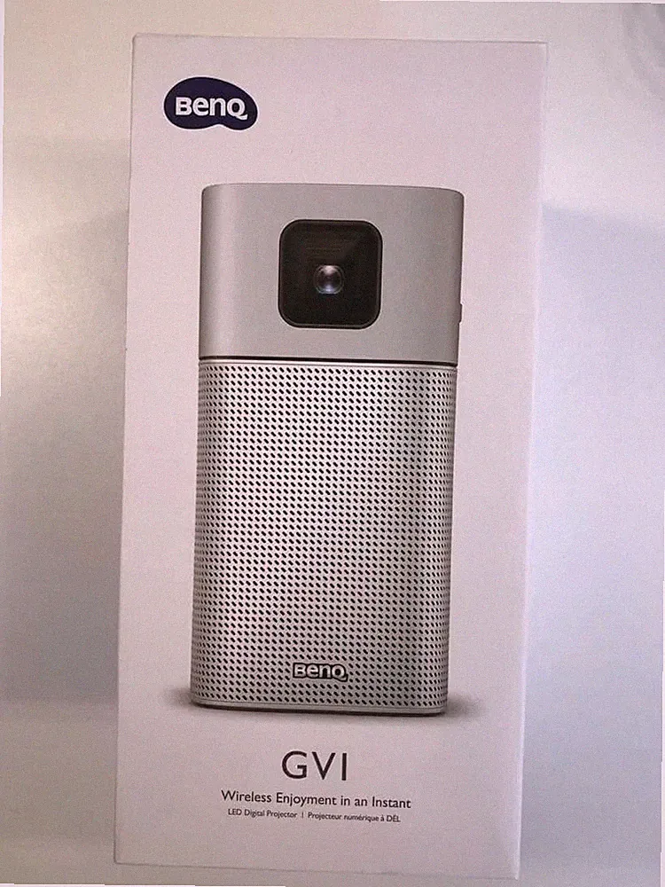 BenQ GV1 Tragbarer Projektor 200lm WVGA WLAN Bluetooth USB-C Akku