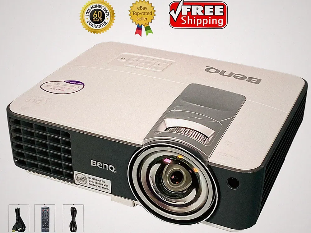 BenQ MX816ST DLP Beamer 3000 ANSI Kurzdistanz 1080p HDMI USB Bundle