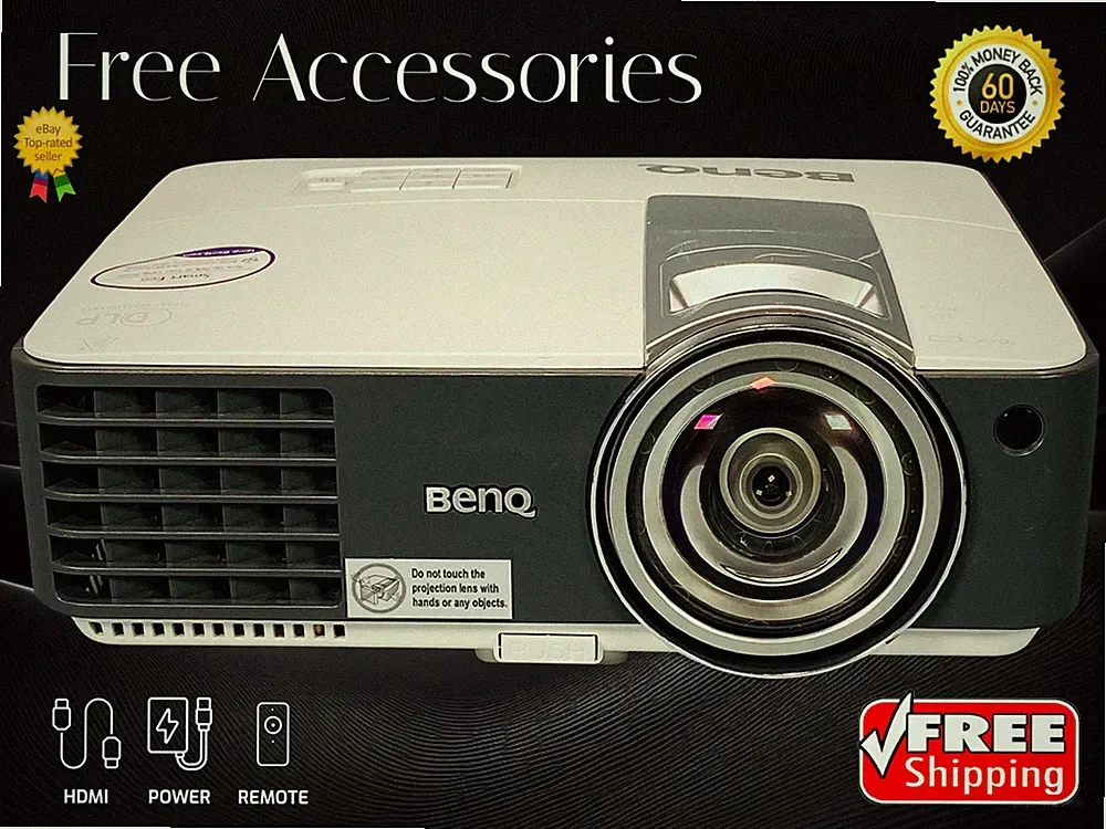 BenQ MX816ST DLP Kurzdistanz Beamer 3000 ANSI Lumen Mit 10W Lautsprecher 3D Kit