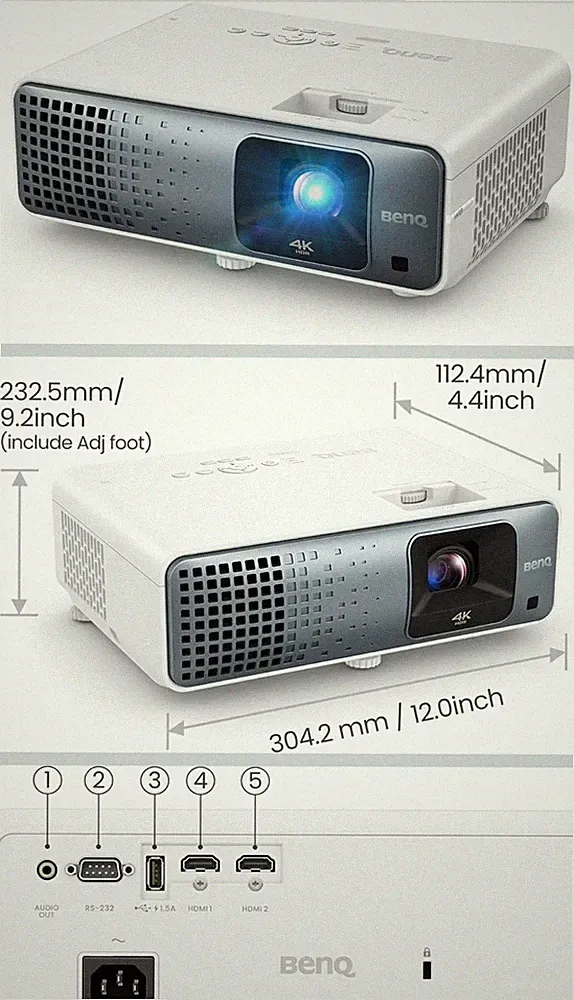 BenQ Tk710 4k Gaming Projektor