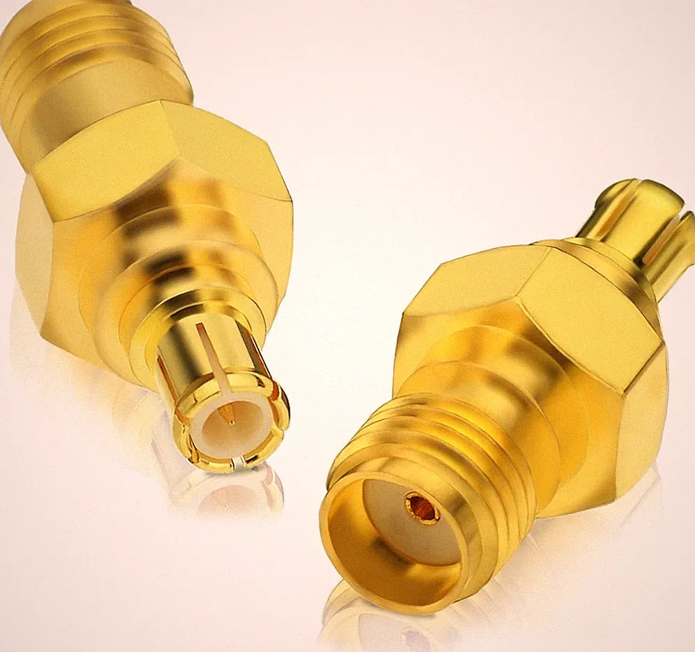 Bingfu DAB Antennenadapter MCX-Stecker auf SMA-Buchse 2 Stück | Adapter für D