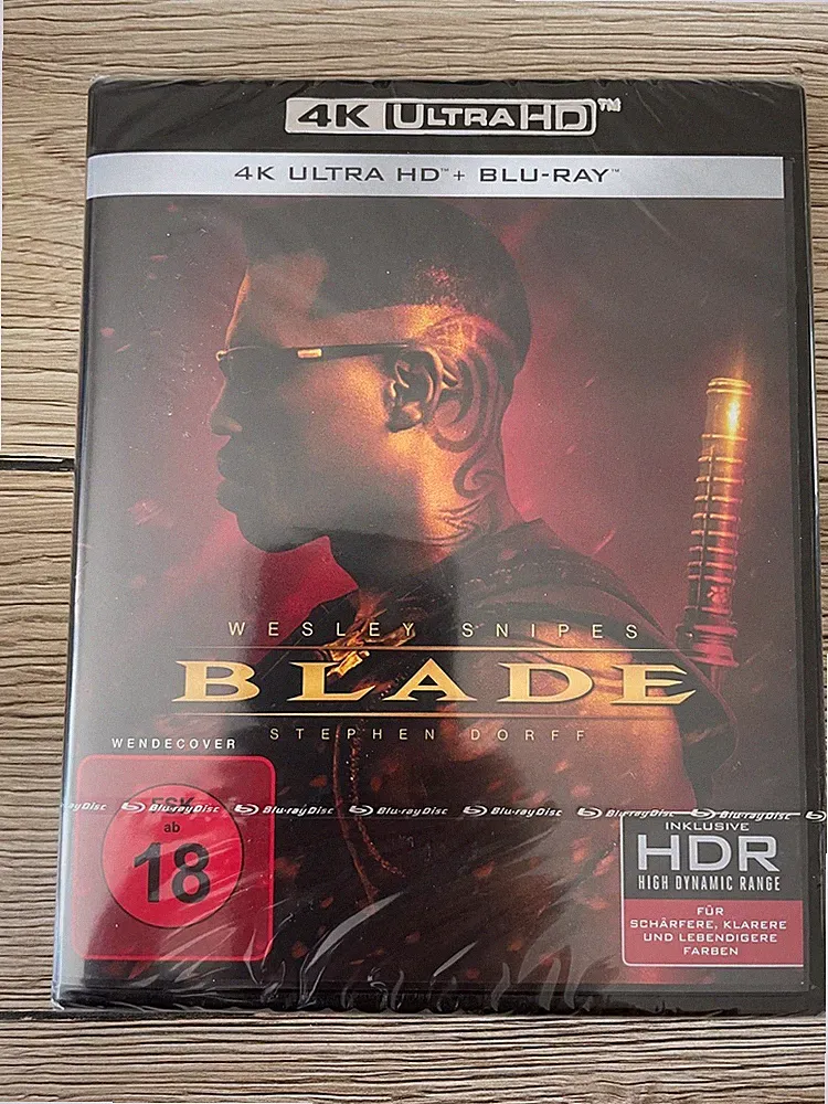 Blade - 4K UHD/Blu-Ray - Horror/Vampire - Wesley Snipes NEU & OVP