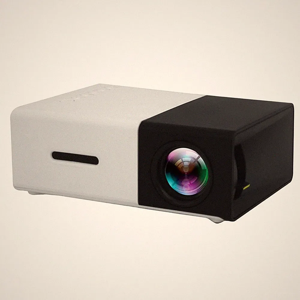 BYTELIKE YG300 Mini Beamer 720P Kurzdistanz 3D für Handy