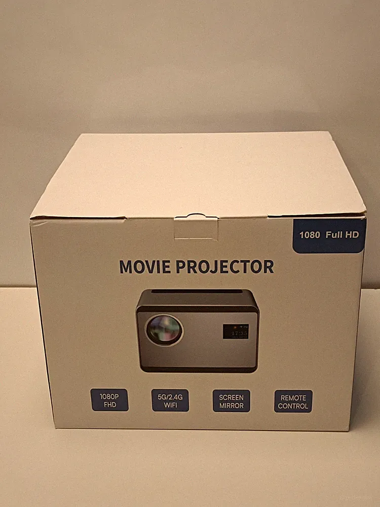 Cheerlux C58 Beamer Full HD 1080P 5G WLAN Autofokus Heimkino Projektor Neu_3,8_5