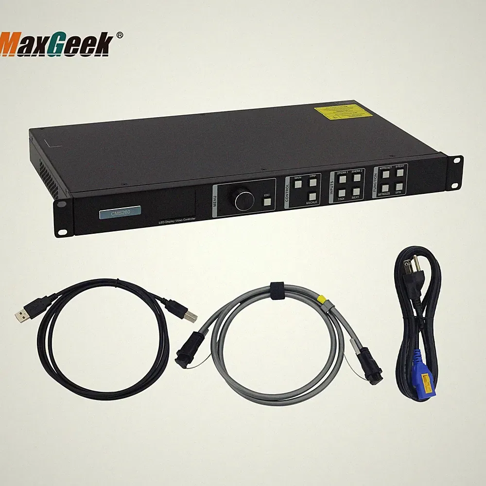 CMS260 Video Processor All-in-one Controller 4 Gigabit Ethernet Ports 3840x3840