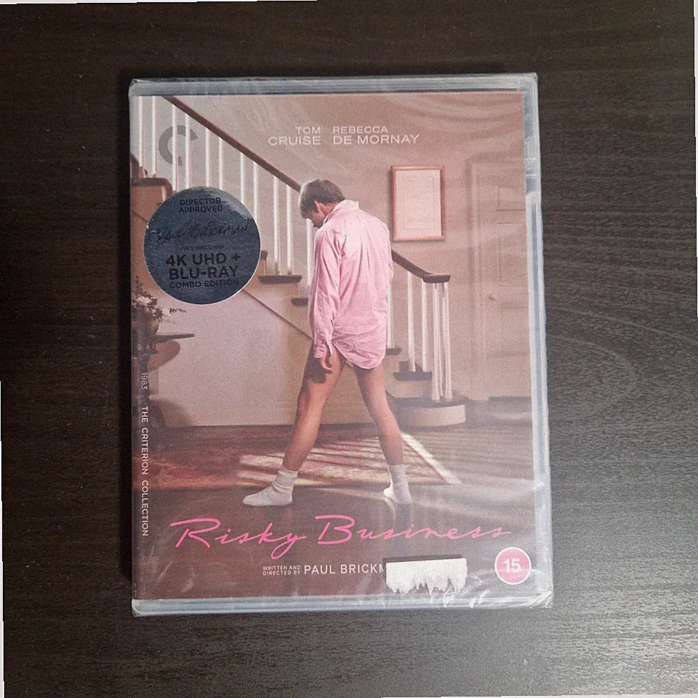 Criterion Collection RISKY BUSINESS 4K UHD + Blu-Ray Combo NEW SEALED