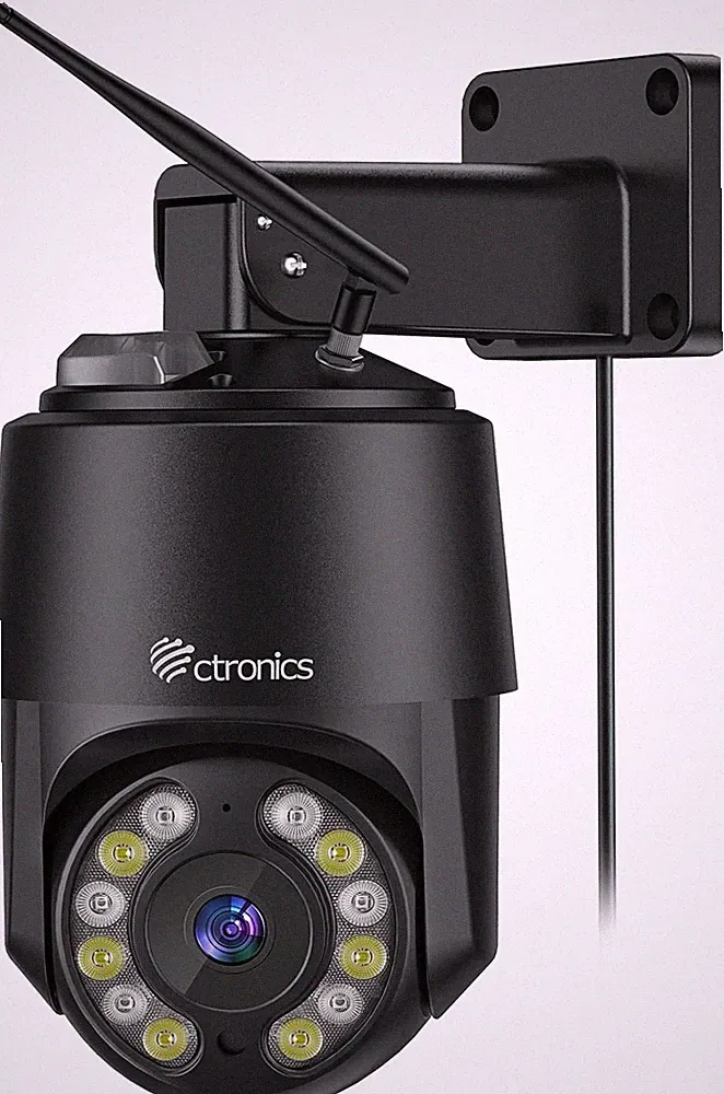 ctronics 4K 8MP Überwachungskamera Aussen WLAN 2,4/5GHz,Outdoor PTZ Kamera FX