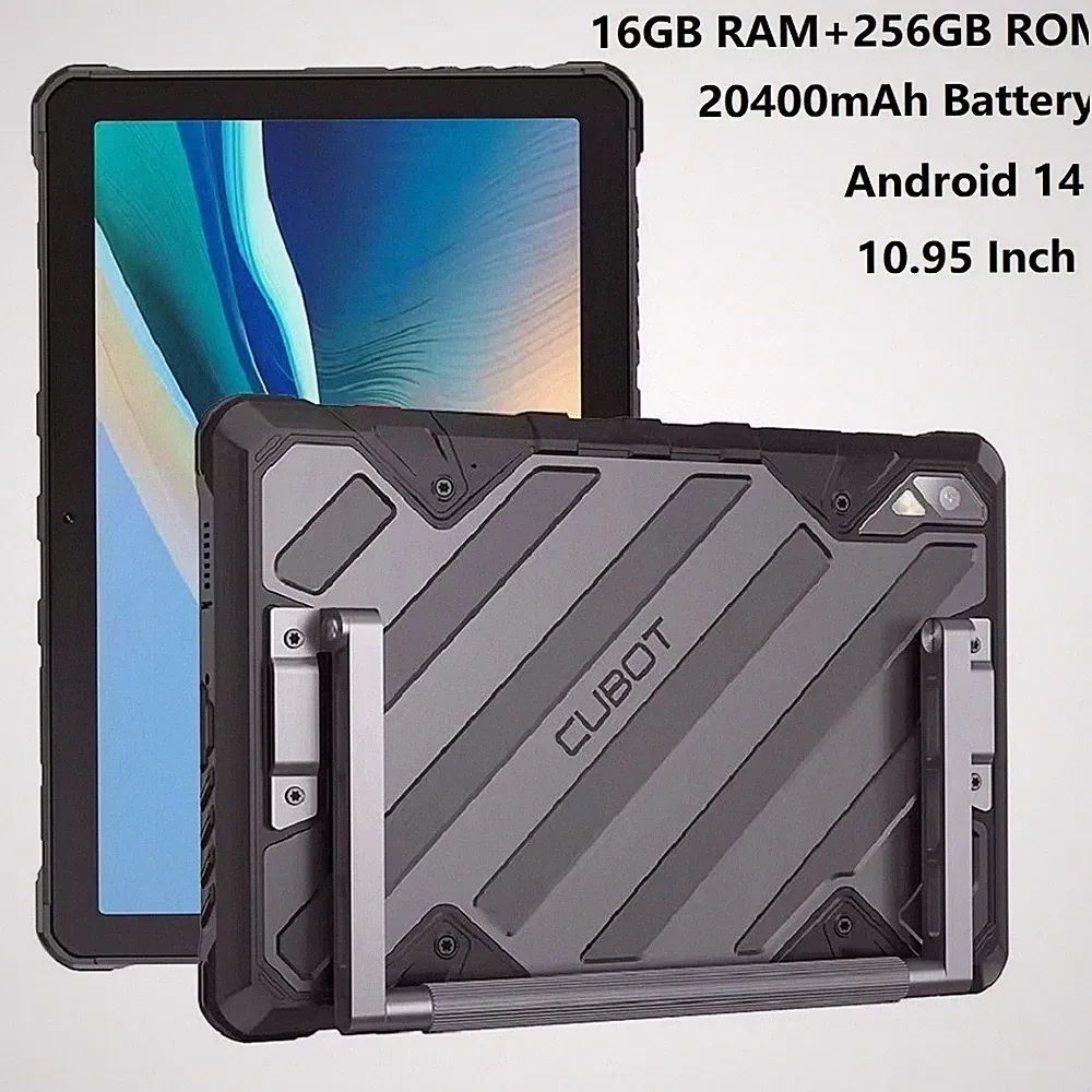 Cubot Tab KingKong 2 Robust Tablet 16GB+256GB Android14 IP68 Wasserdict 20400mAh