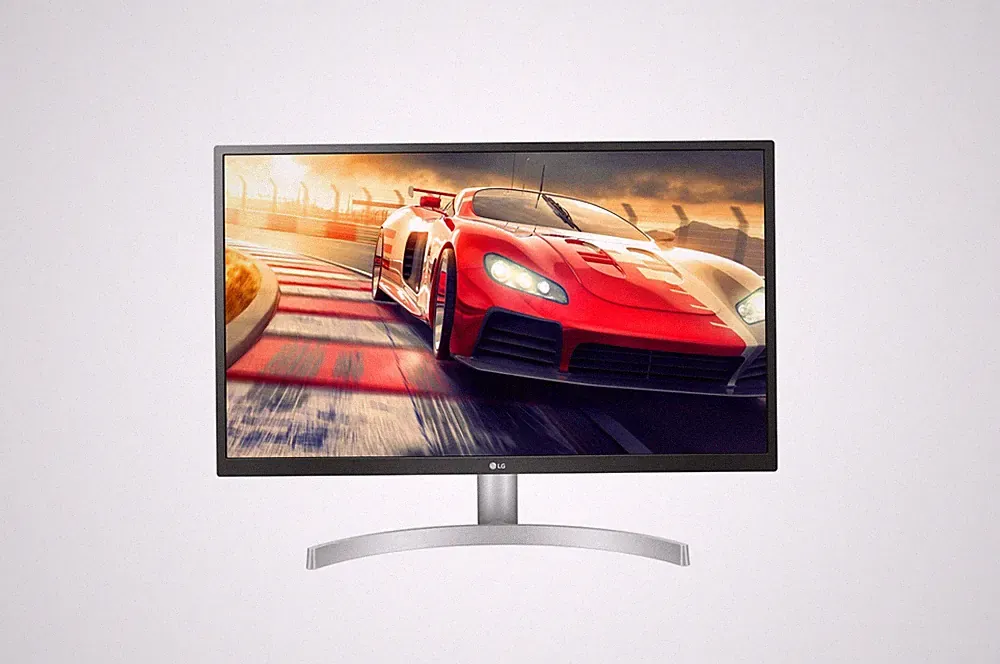 D LG Electronics LCD Monitor 27UL500-W 27 Zoll 4K Panel 3840x2160