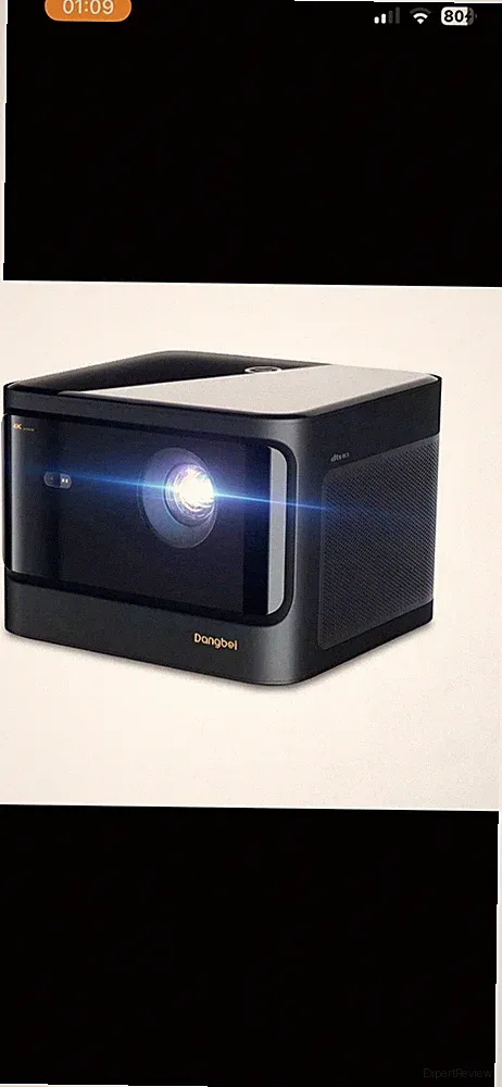Dangbei DBOX02 Beamer 4K Heimkino mit 2450 ISO Lumen 200 Blu-ray 3D HDR10+ HDMI