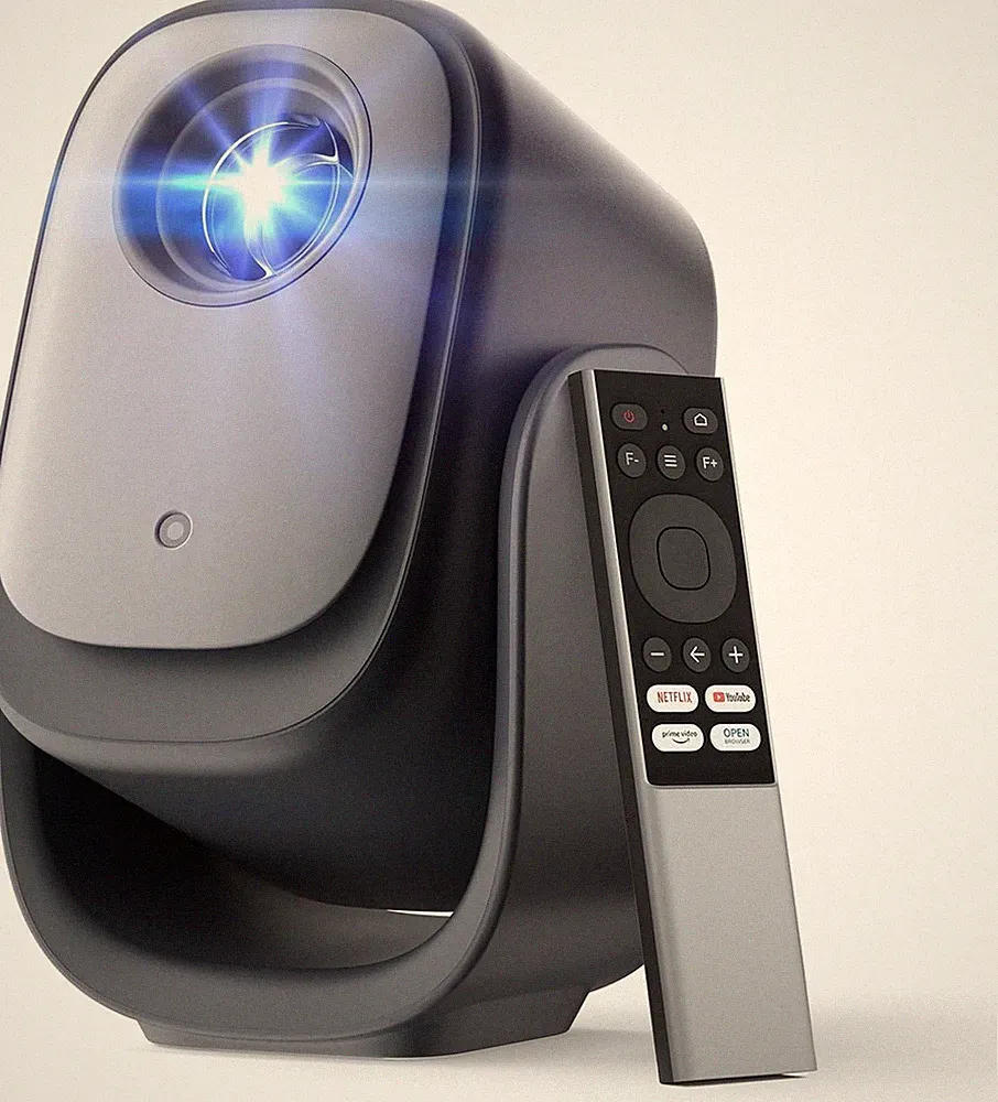 Dangbei N2 Mini Smart Beamer Mit Ständer, Offizielles Netflix Heimprojektor 1080