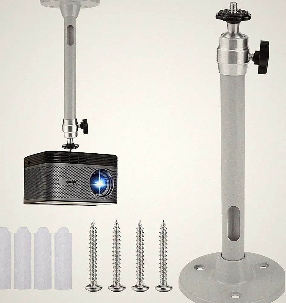 Deckenhalterung Beamer Mini Projektor Aluminium für Heimkino Montage