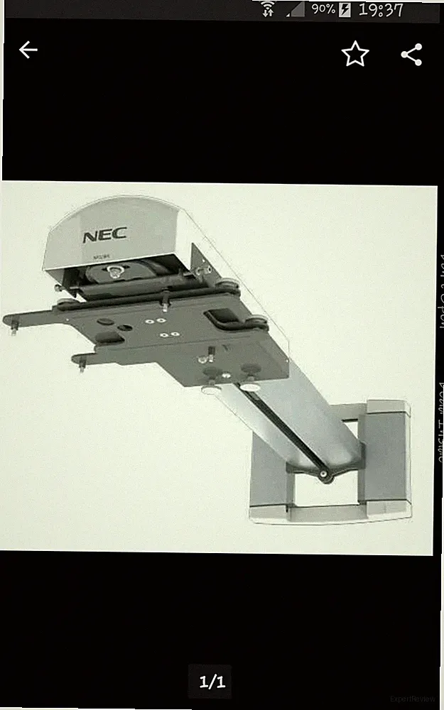 Deckenhalterung NEC passend für Eiki Beamer aus meiner anderen Auktion.