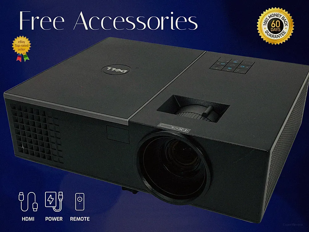 Dell DLP Beamer für Heimkino 3800 ANSI Lumen 2160p 4:3 10000:1