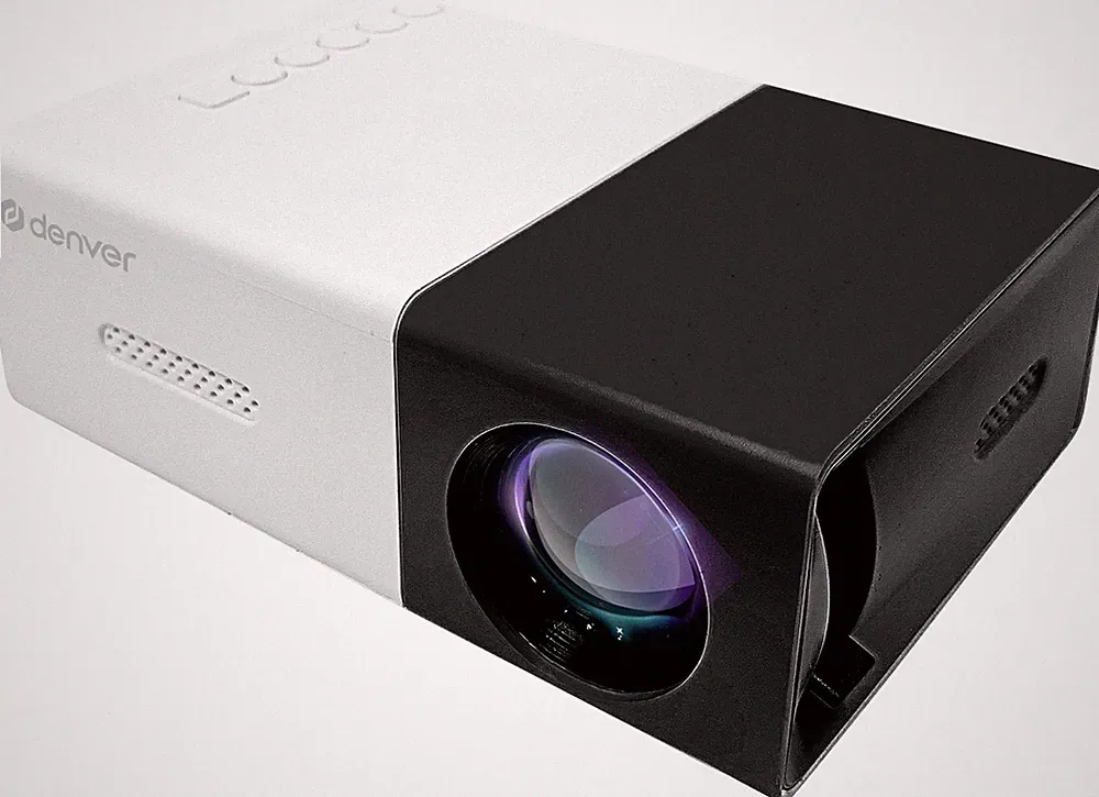 Denver Beamer PR-800B BLACK LED 15 ANSI-Lumen 1920 x 1080 Full HD Mini-Projector
