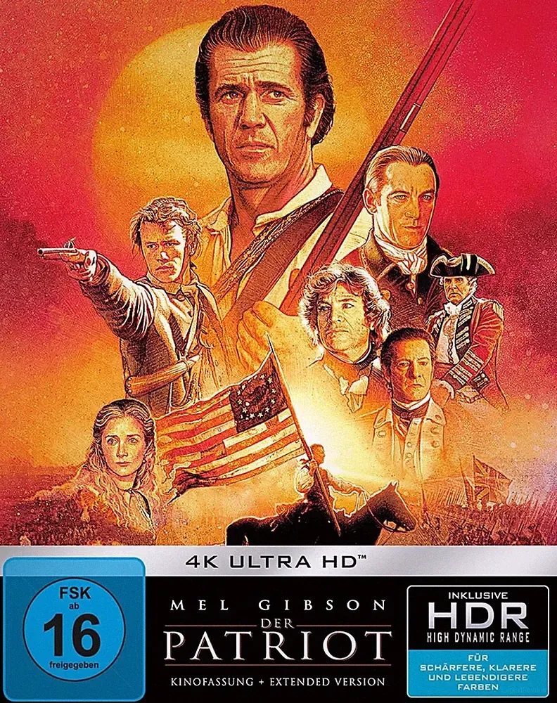 Der Patriot - 4K Ultra HD / Extended + Kinofassung Ltd. Steelbook # UHD-NEU