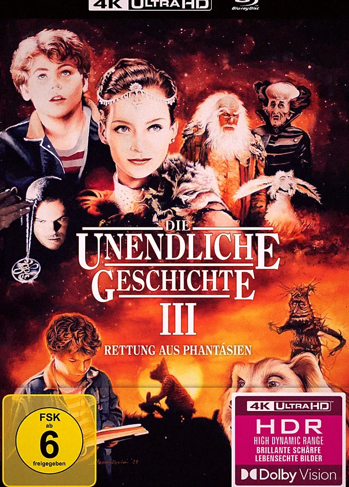 Die unendliche Geschichte III - Teil 3 (1994) - Mediabook [4K UHD-Blu-ray + BD]