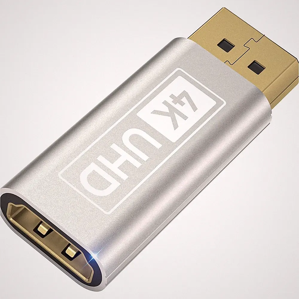 DisplayPort HDMI Adapter 4K 2K 1080P für Laptop, PC, Projektor, HDTV