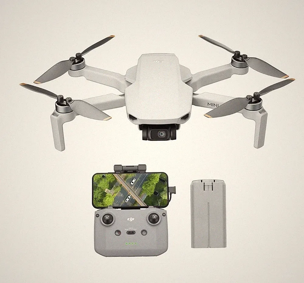 DJI Mini 4K Camera Drohnen Combo mit 4K UHD Kamera für Erwachsene, 3-Achsen OVP