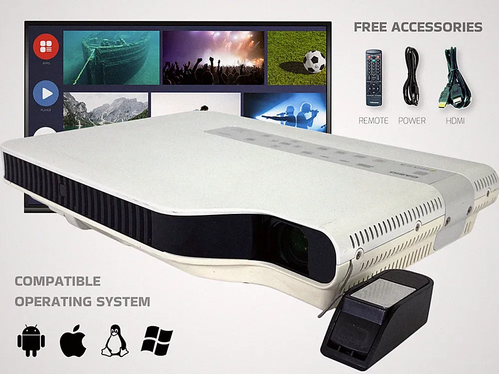 DLP Projektor Laser/LED Hybrid 4K 2500 ANSI – Immersives Seherlebnis 2160p