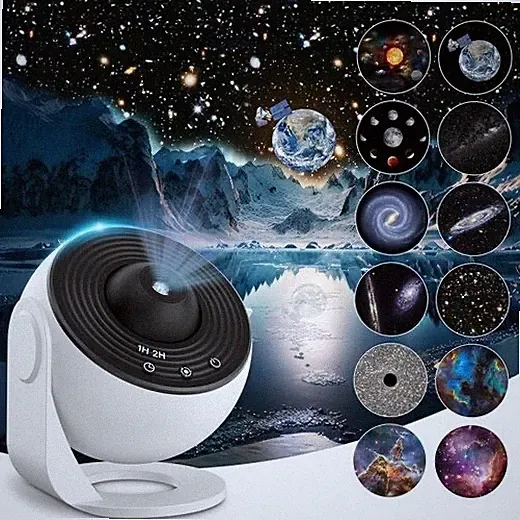 Dvolador 12 in 1 Stern Nachtlicht Beamer/ 4K HD Sternenhimmel/ Galaxie Projektor