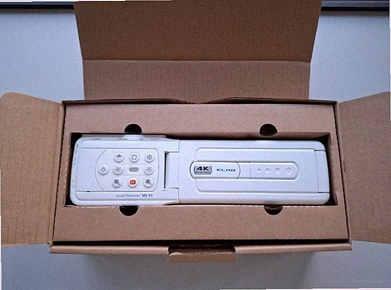 Elmo MX-P2 Dokumentenkamera 4K, 16x Zoom,VGA, Hdmi, USB 3.0, SD Slot