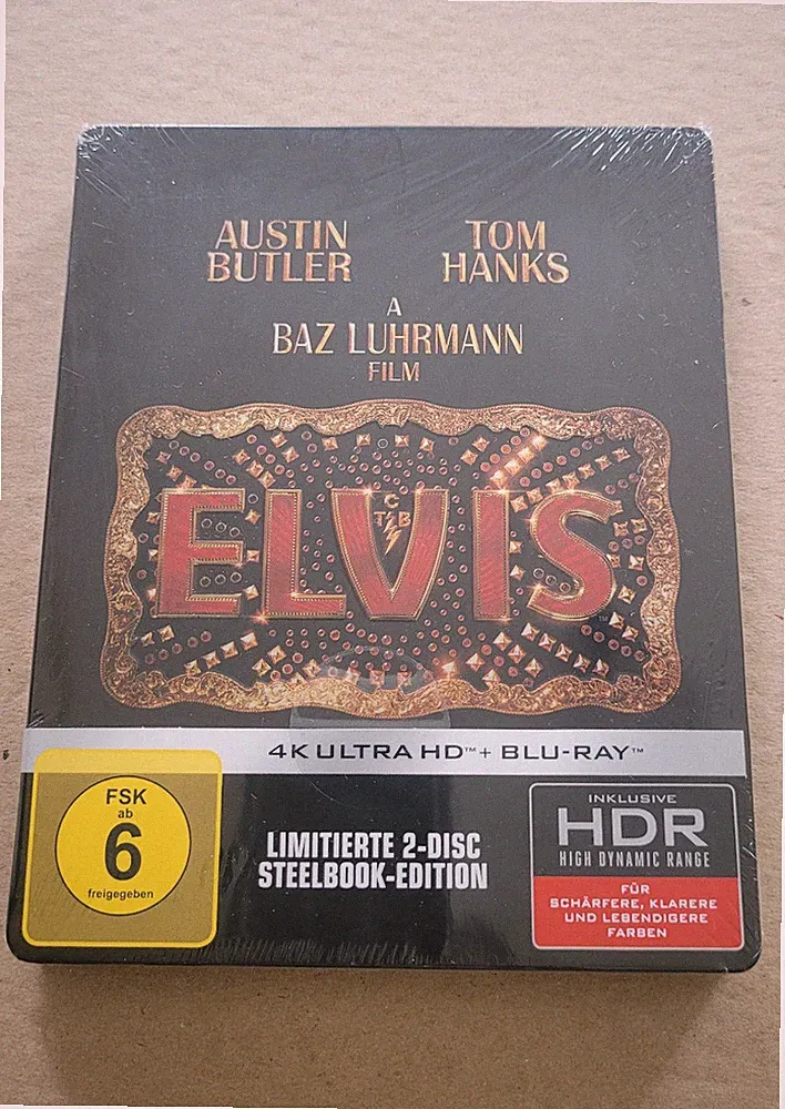 ELVIS - Steelbook 4K UHD + BLU-RAY - NEU & OVP - Deutsche VK-Version