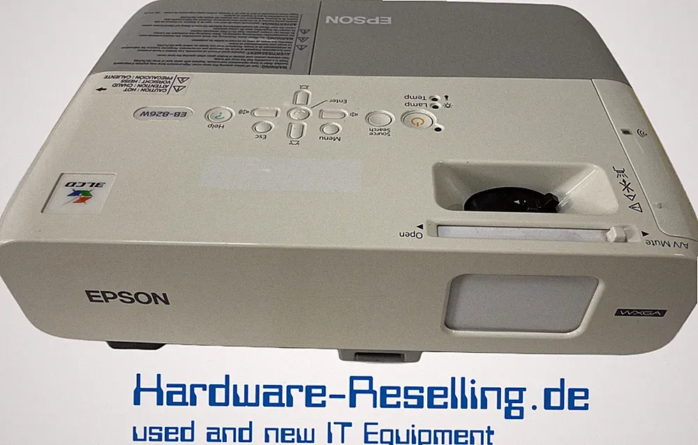 Epson 3LCD Beamer EB-826W WXGA 2500 Lumen Projektor H296B 1210h #76