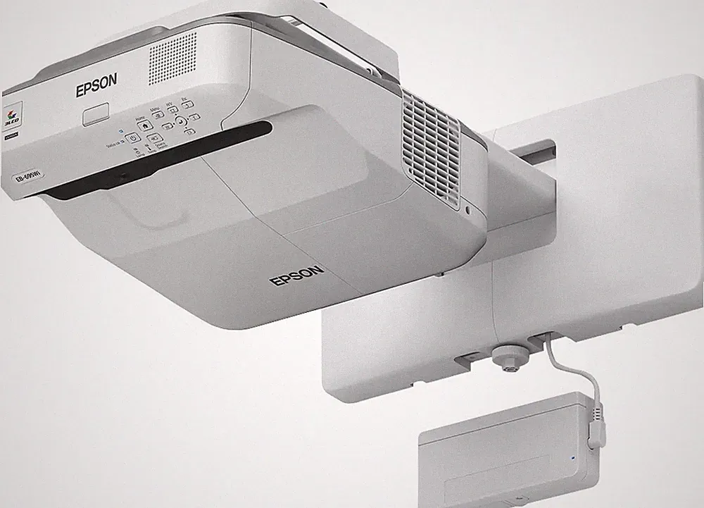 Epson EB-695Wi - Ultrakurzdistanz Projektor mit Fingertouch-Funktion, 1280x800