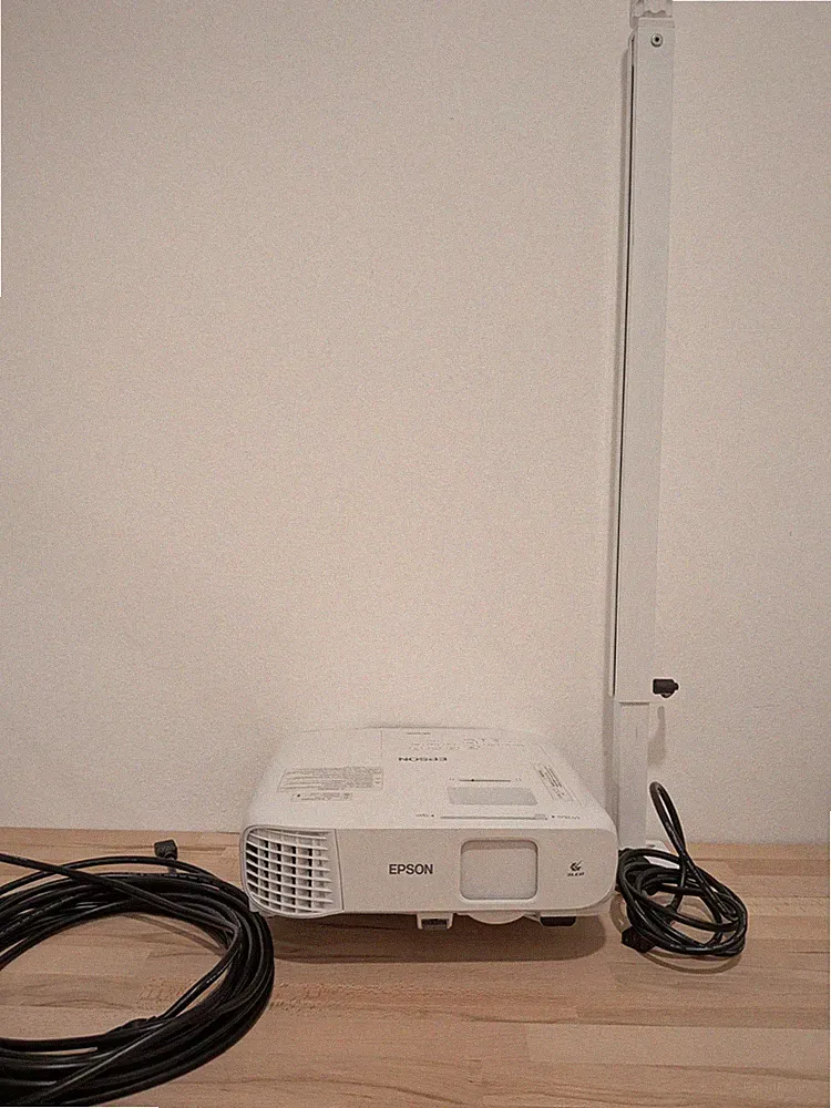 Epson EB-982W 3LCD Projektor Beamer + Deckenhalterung + langes HDMI-Kabel
